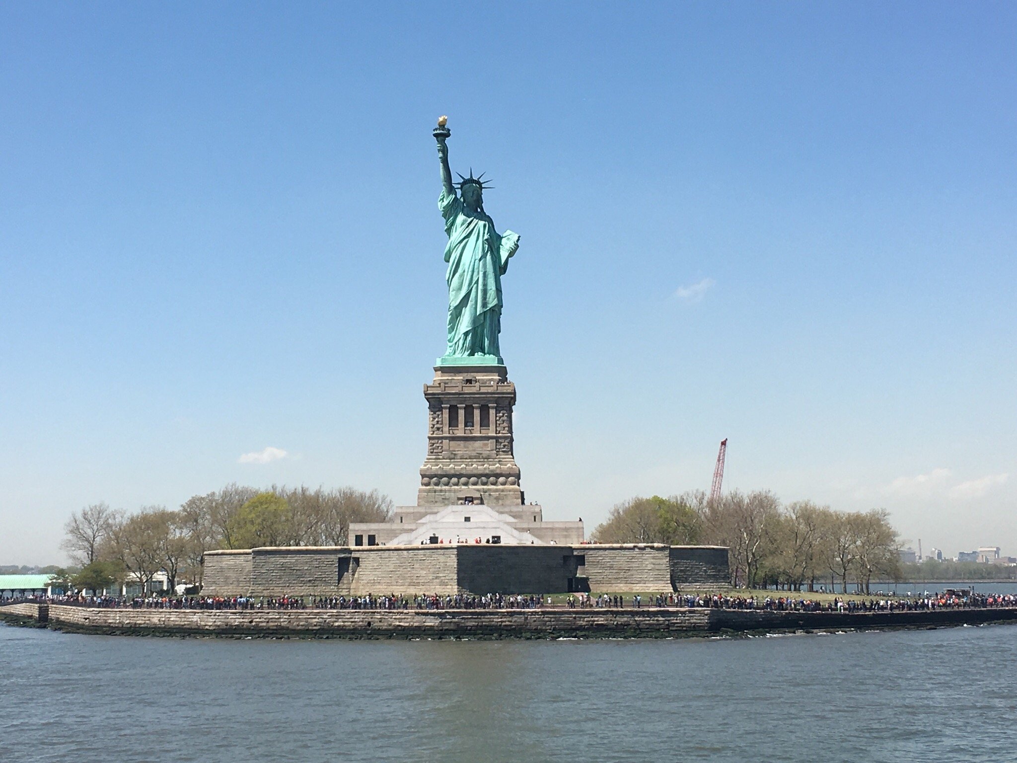 Image result for the statue of liberty in 2017