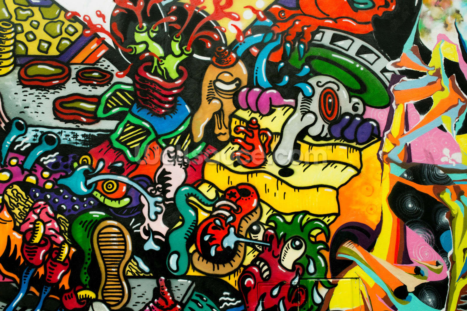 Graffiti Wallpaper, Graffiti art urbain, #14730