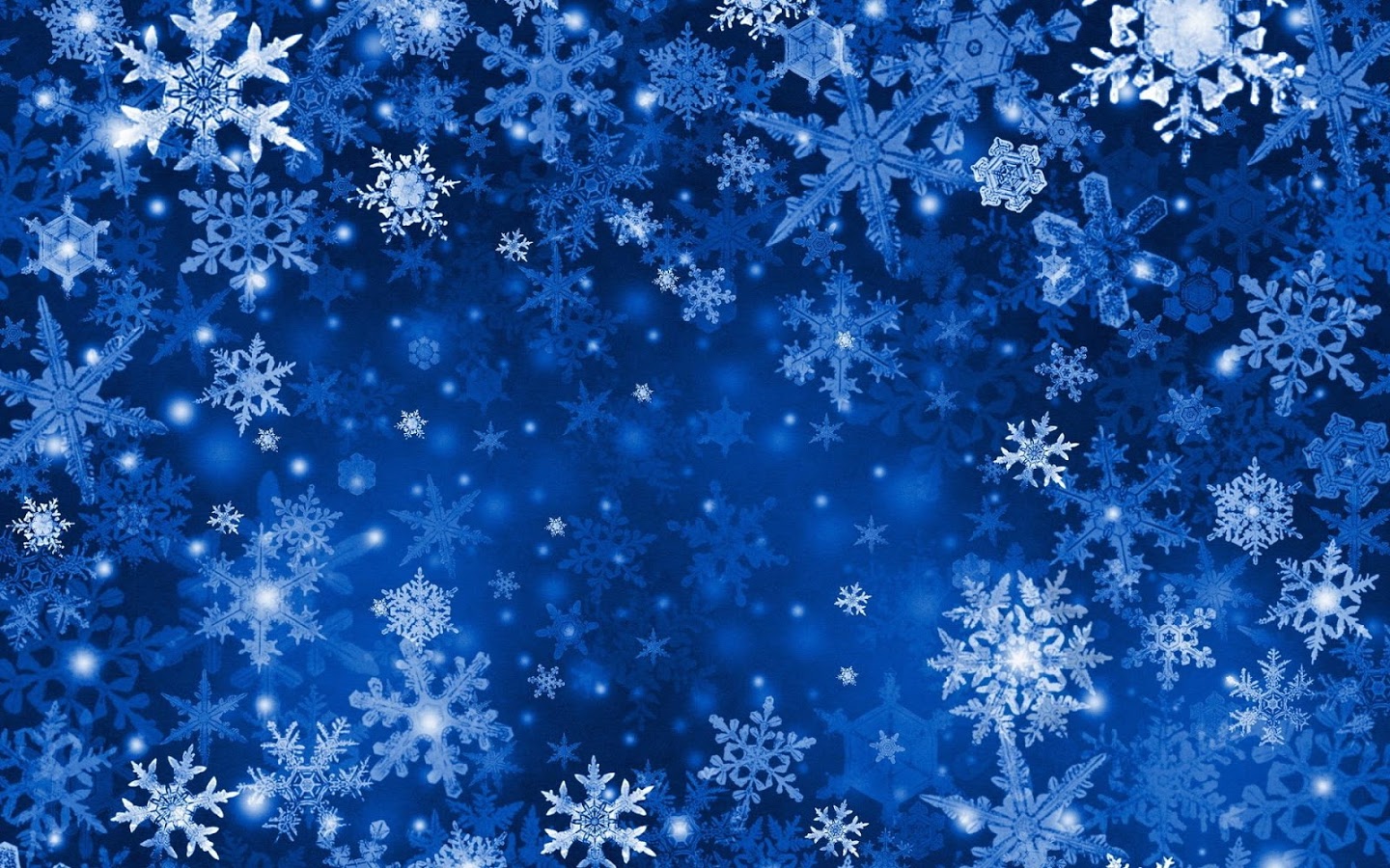 Snowflake Wallpaper, Blue Snowflake Wallpaper, #14713