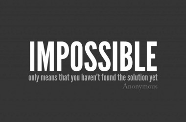 Impossible Quote