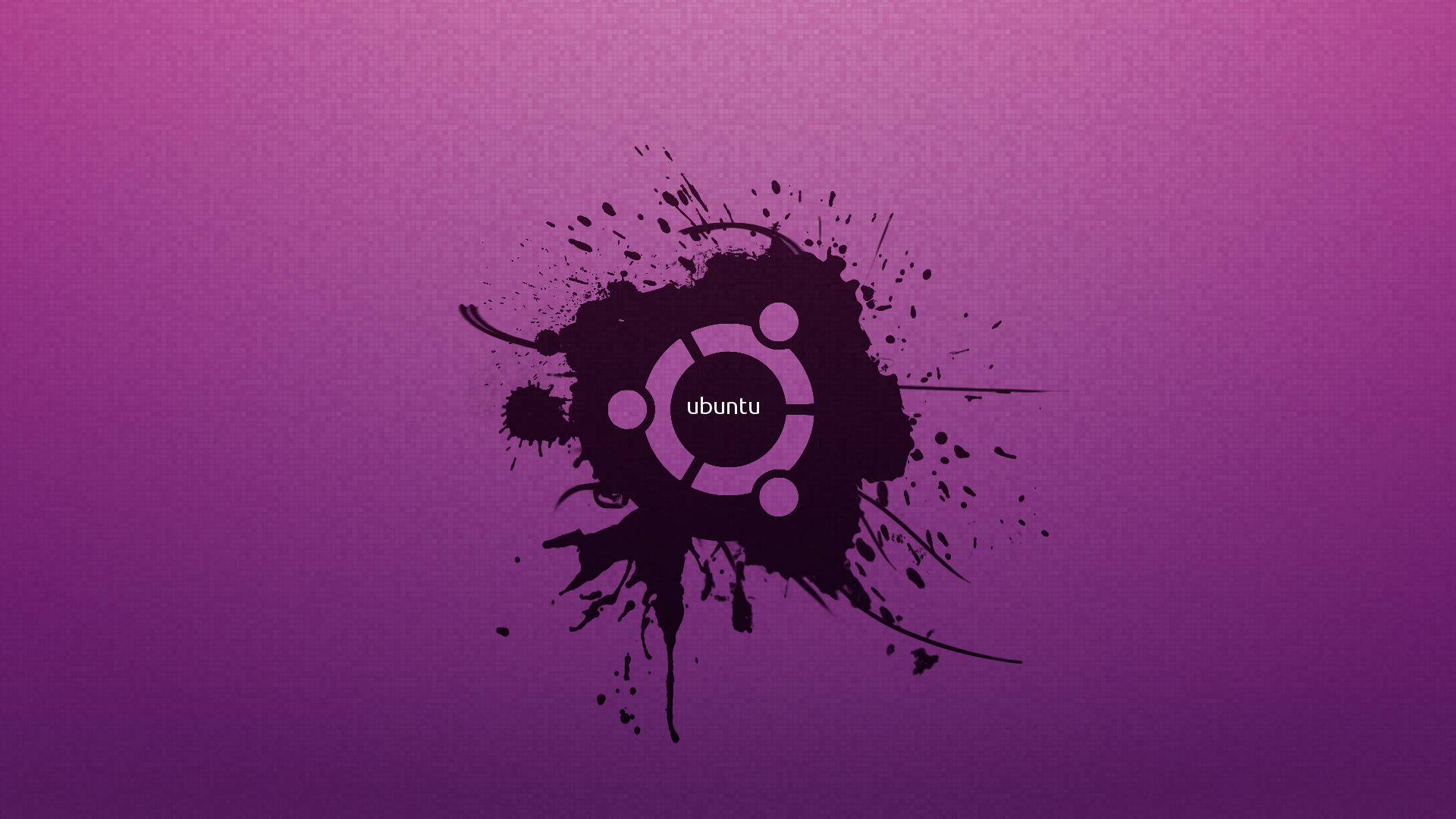 Purple Ubuntu Wallpaper