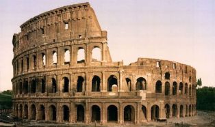 Great Colosseum In Rome