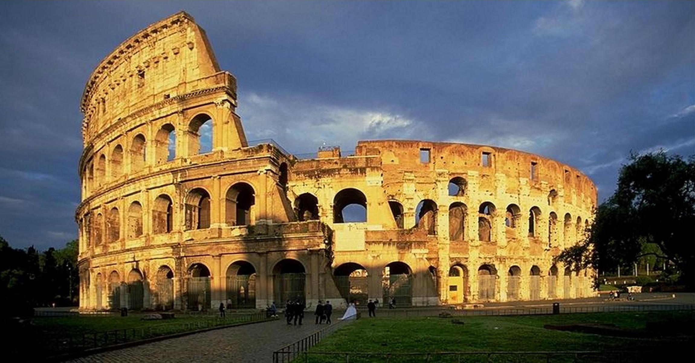 Italy Colosseum In Rome