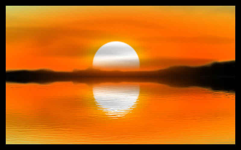 Nice Lake Sunset