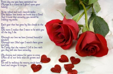 Rose Anniversary Poem