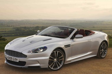 White Aston Martin