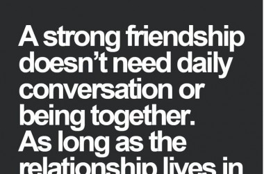 Strong Friendship Quote