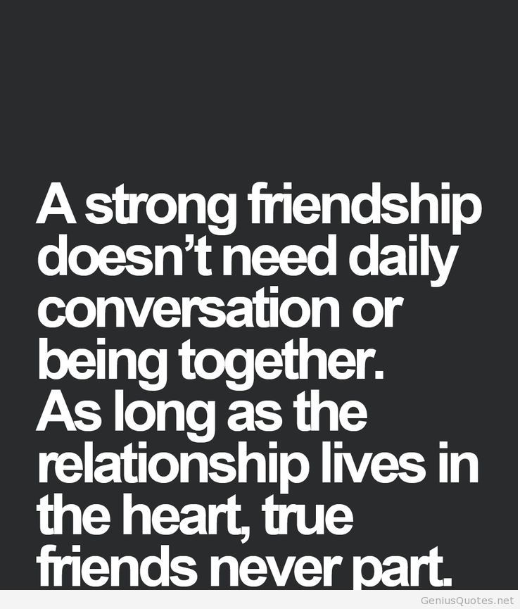 Strong Friendship Quote