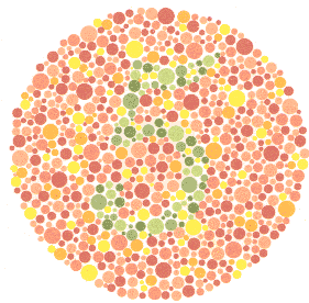 Ishahara Colour Blind Test Image