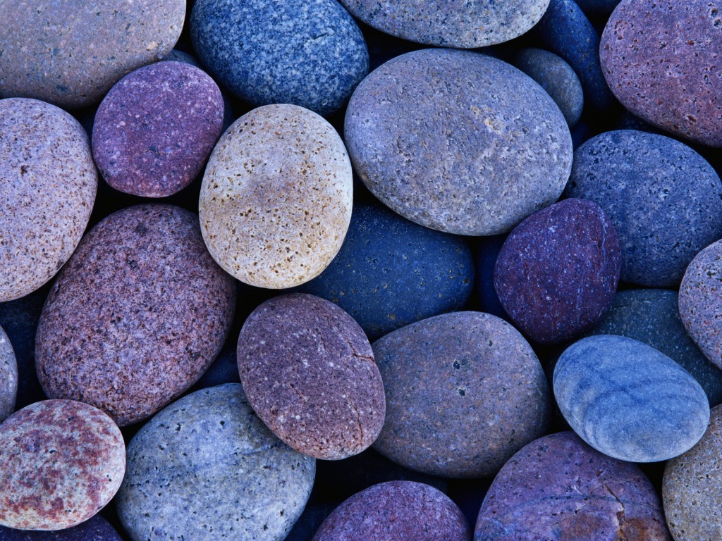 Widescreen Colourful Stones