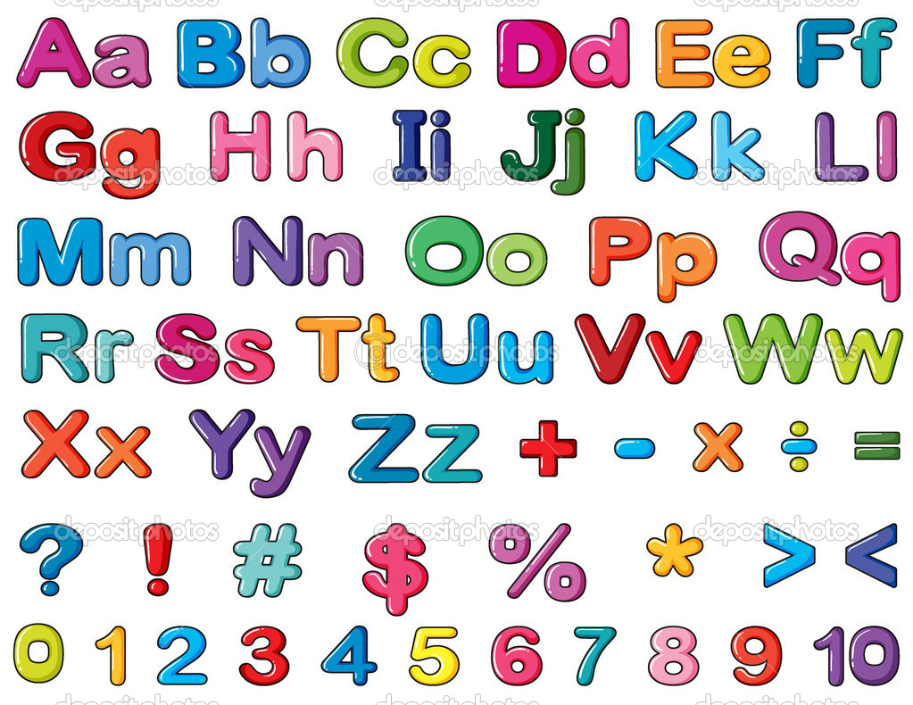 Alphabets And Numbers