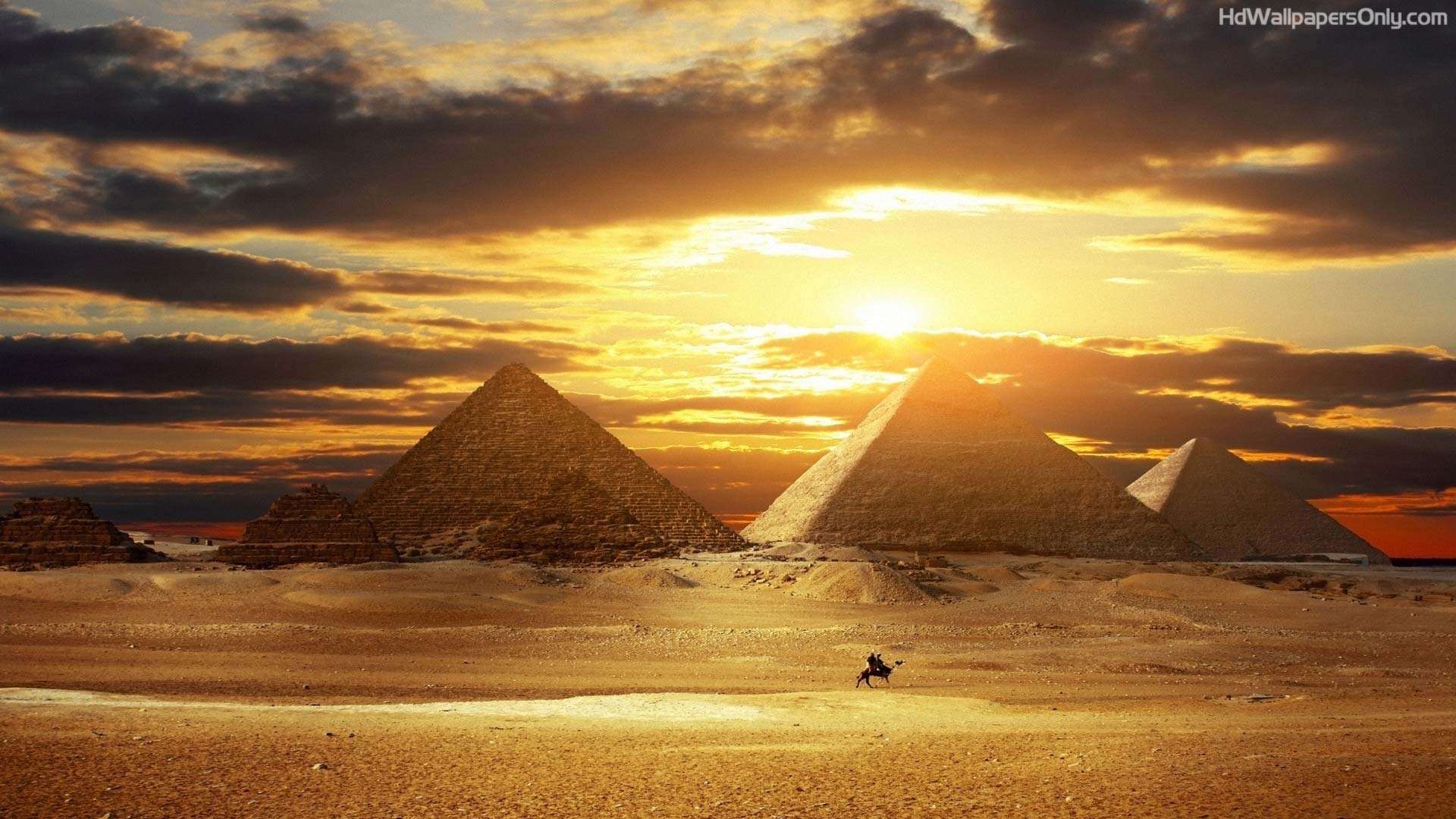 Sundown Egypt Wallpaper