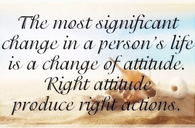 Right Attitude Lovely Quotes