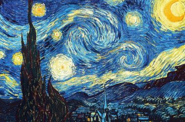 Starry Night Artistic Image