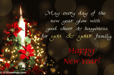 Stunning New Year Wishes 9876
