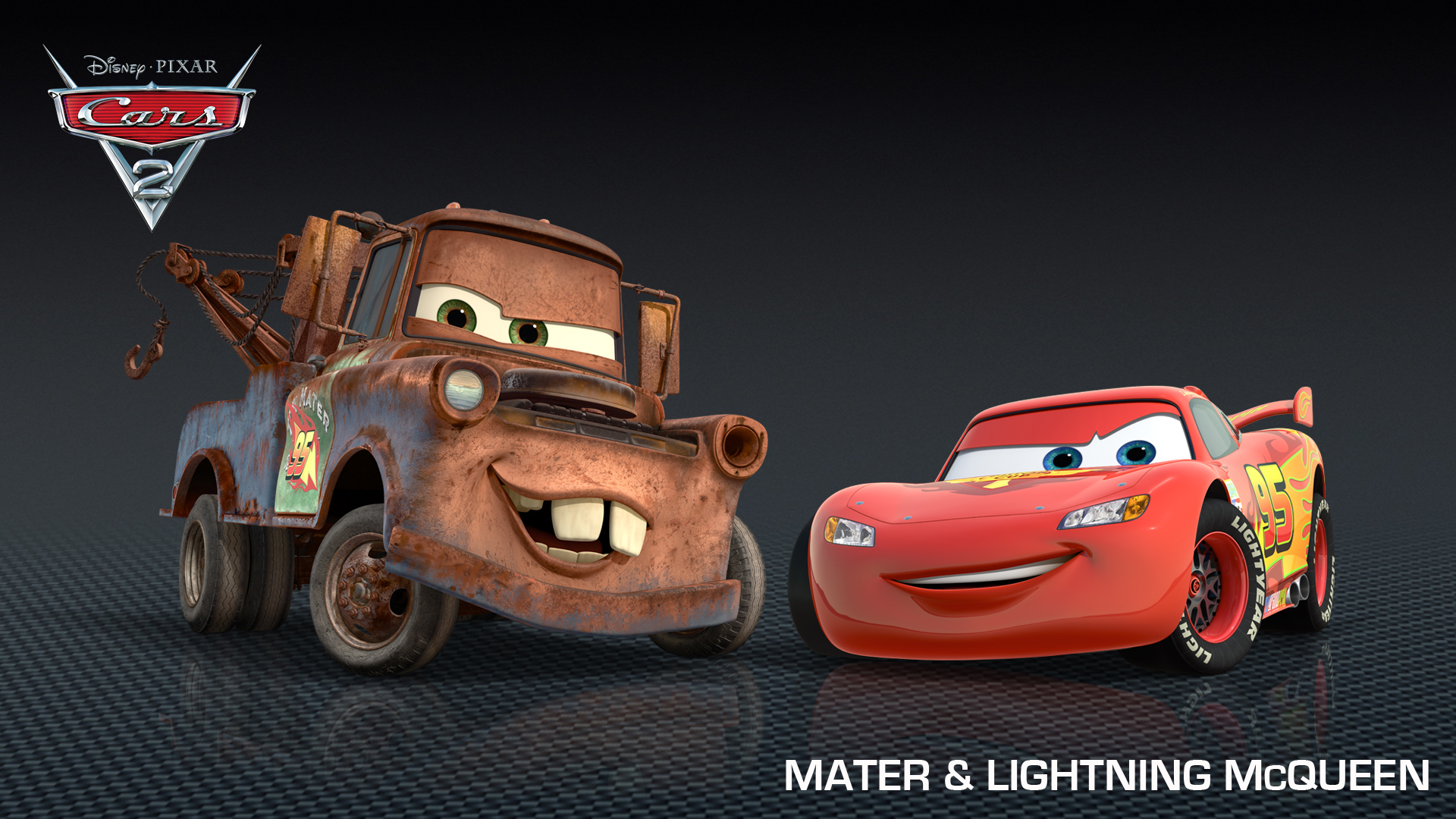 Colorful Cars 2 Mater
