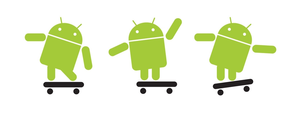 White Android Logo