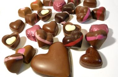 3D Chocolate Hearts