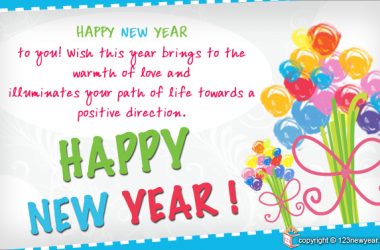 Top New Year Greeting Card