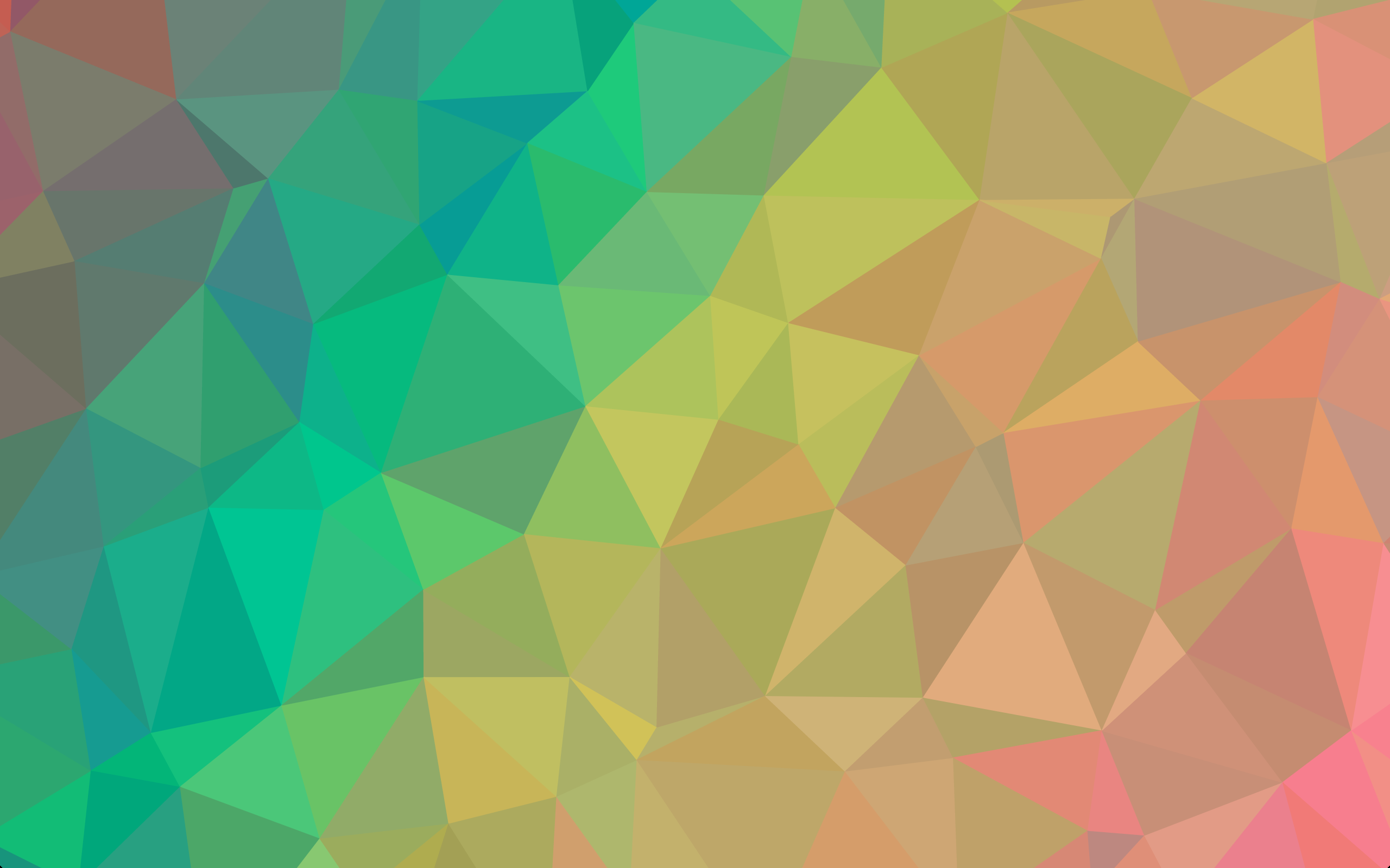 Digital Polygon Wallpaper