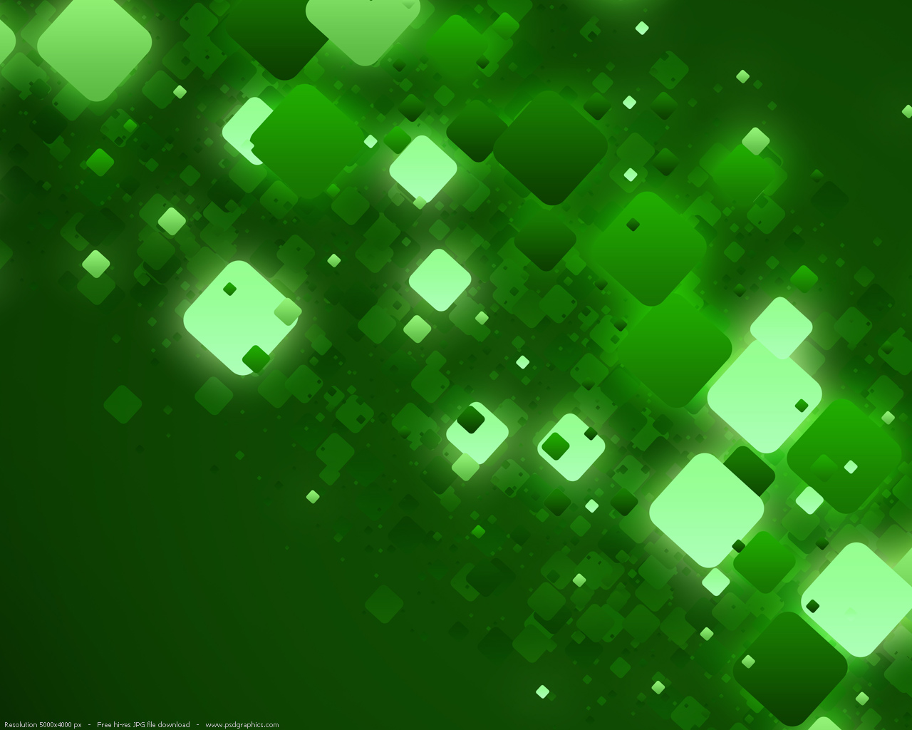 HD Green Abstract