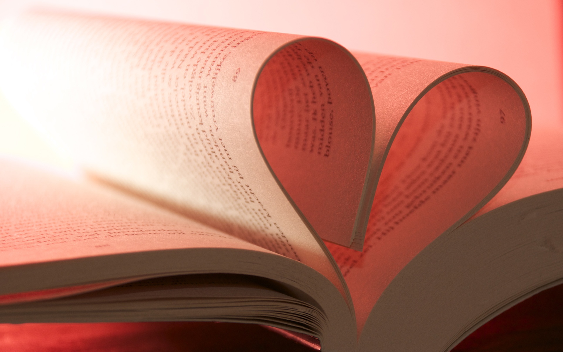 Super Book Pages Heart