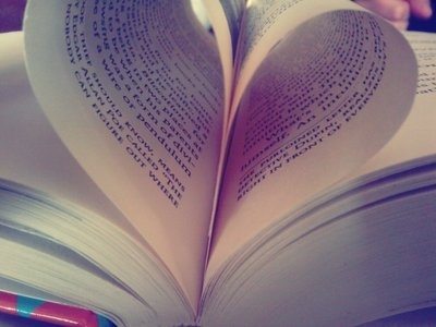 Top Book Pages Heart