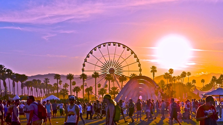 Beautiful Coachella Festival Wallpaper