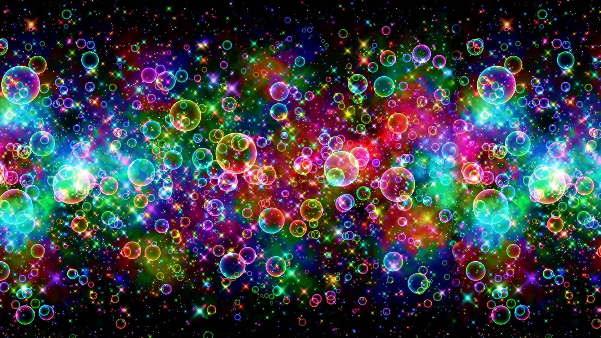 Digital Colourful Wallpaper