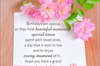 Card Happy Birthday Wishes