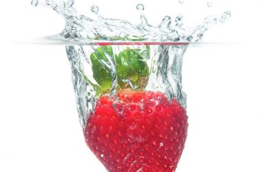 Beautiful Strawberry Splash
