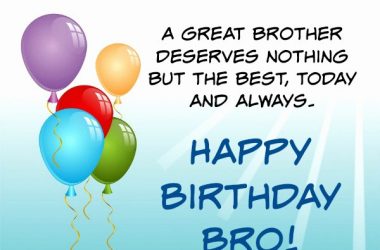 Awesome Happy Birthday Brother