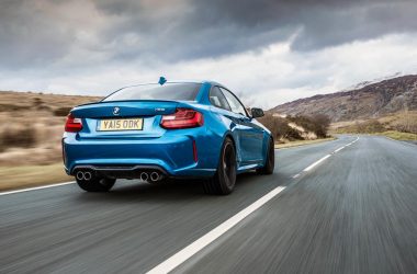 Blue BMW M2