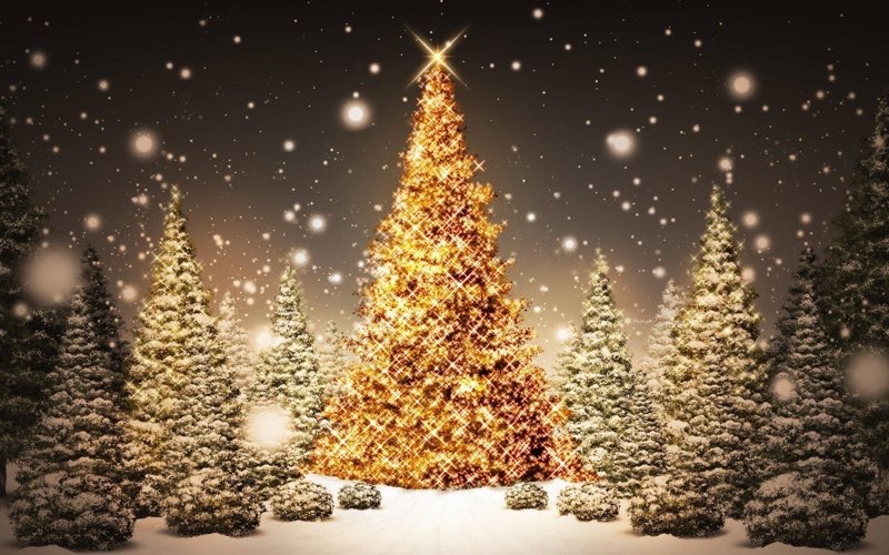 Tree Christmas Wallpaper