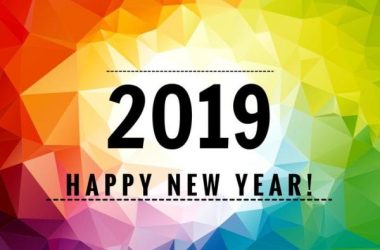 Colorful hd New Year 2019