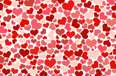 Colorful Heart Background