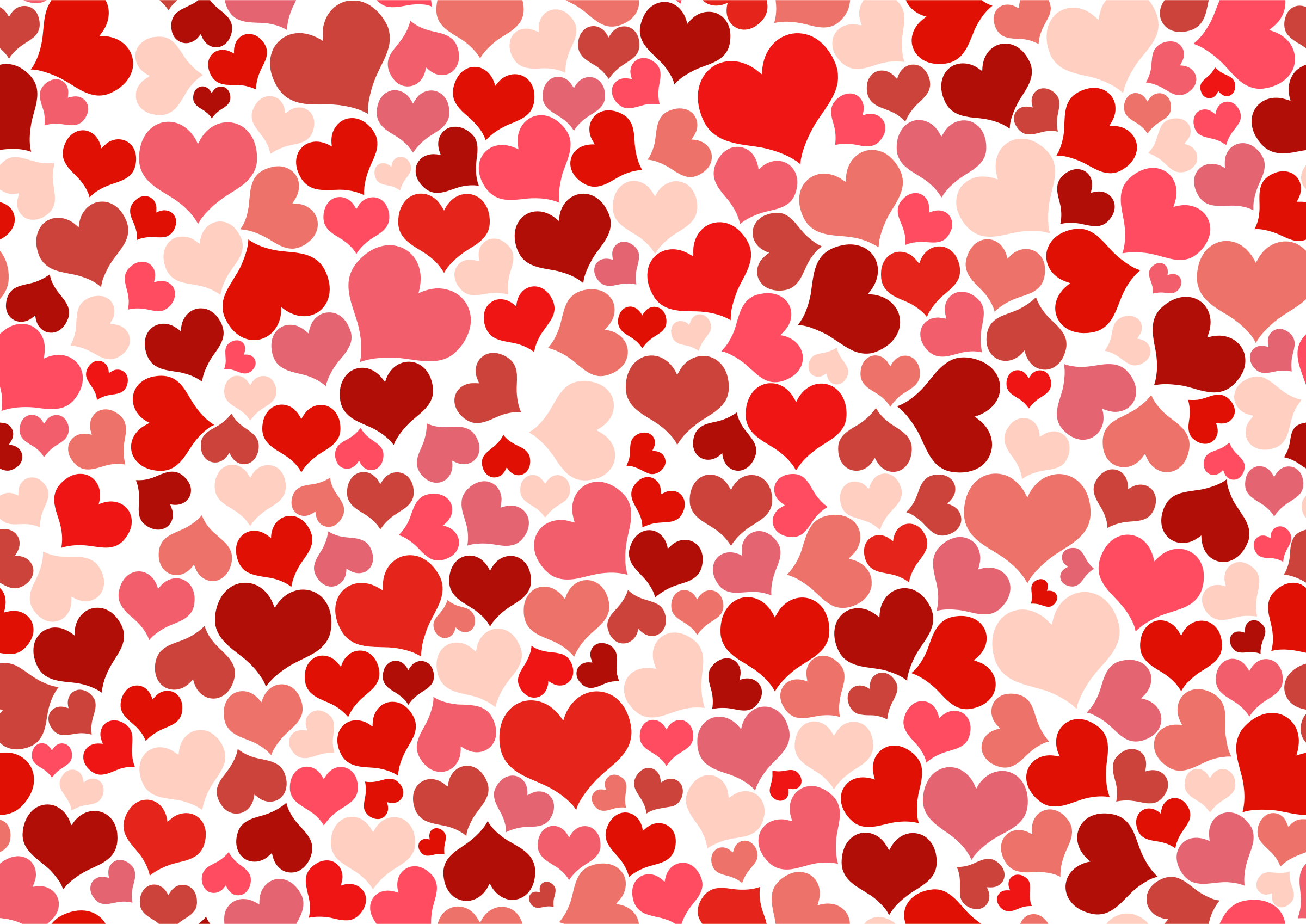 Colorful Heart Background