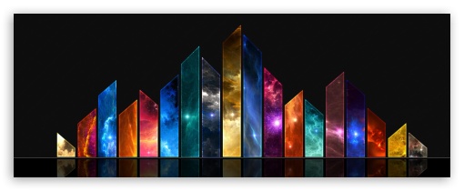 3D Spectrum Wallpaper