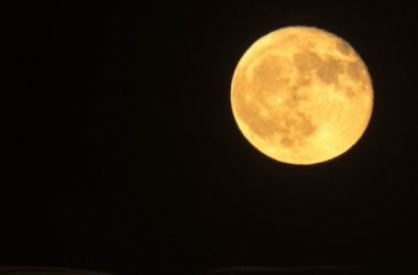 Awesome Yellow Moon