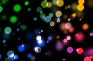 Colorful Particles Wallpaper