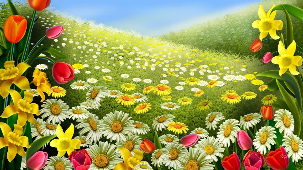 Colorful Spring Wallpaper 4K