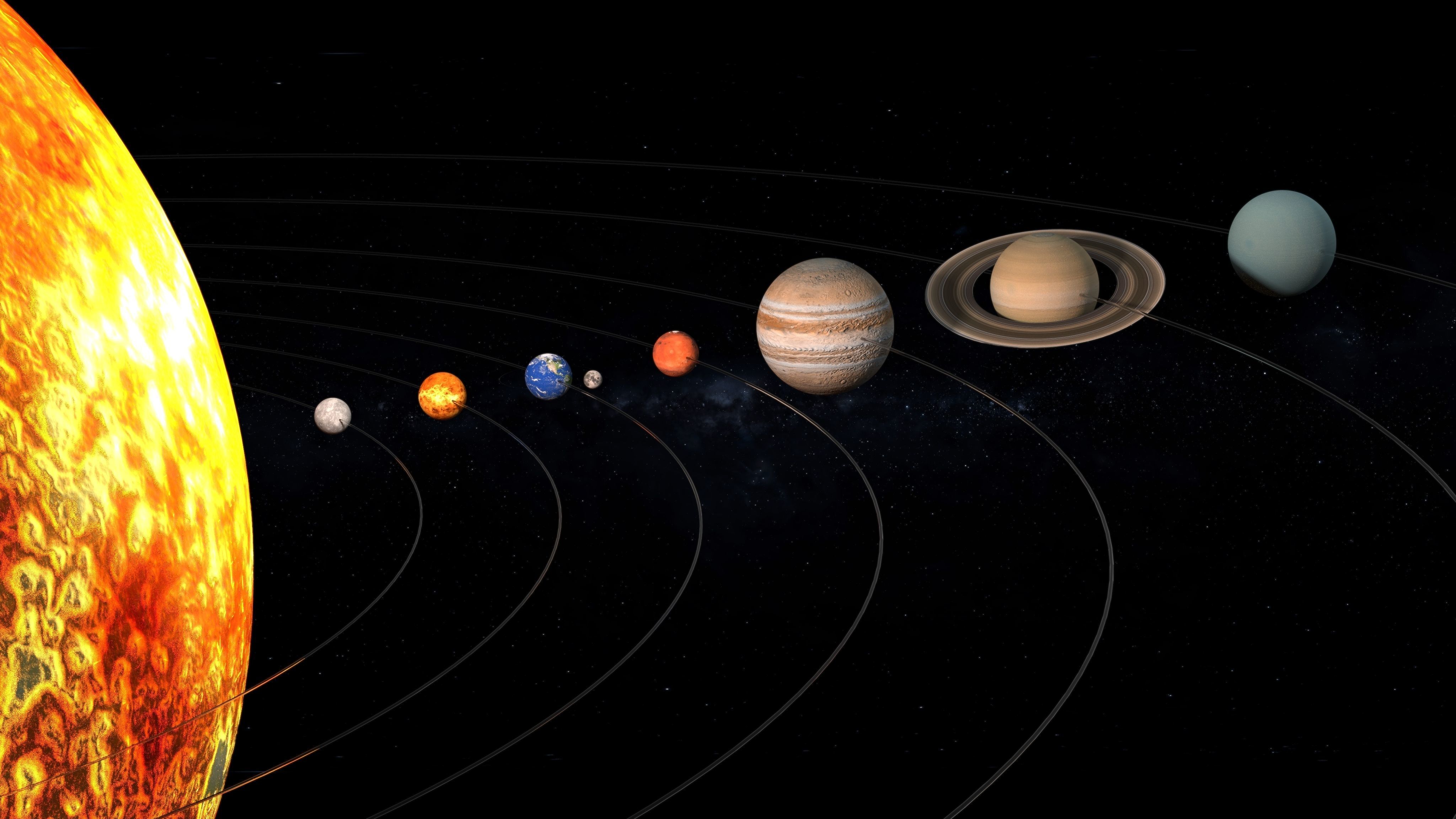 Solar System Planets Model