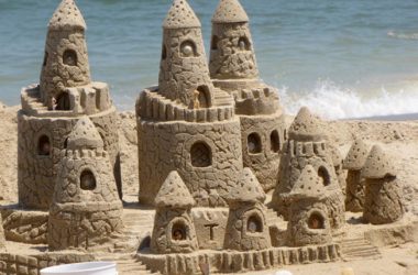 Beautiful Sand Castle