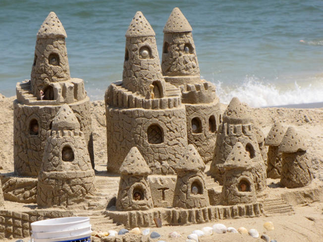 Beautiful Sand Castle