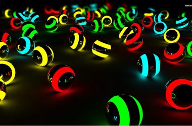 Colorful Neon Balls