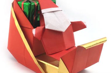 3D Christmas Origami