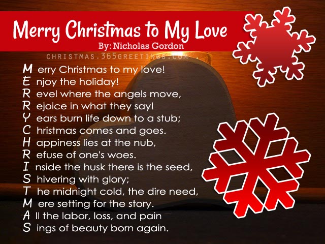 HD Christmas Poem