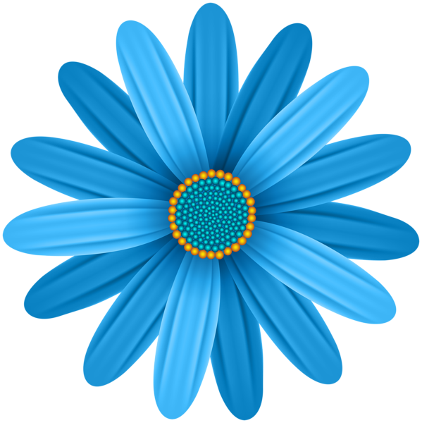 Awesome Blue Flower