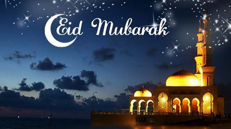 Widescreen Eid Greetings