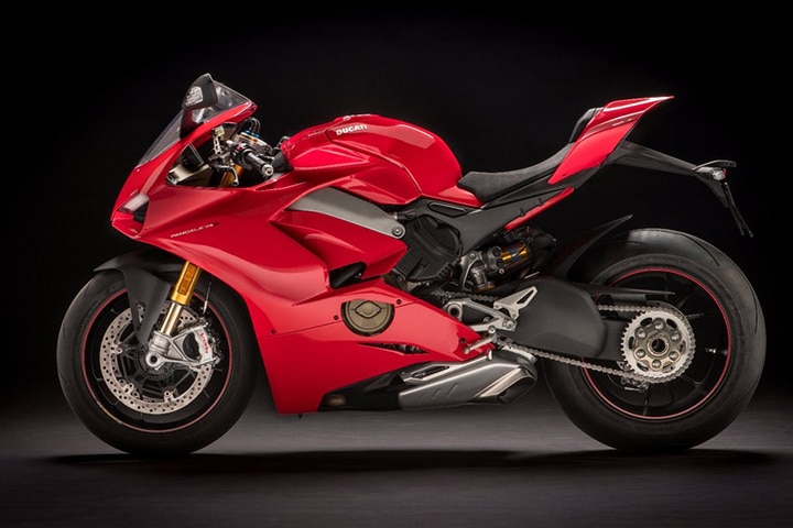 Red Ducati Panigale V4 S